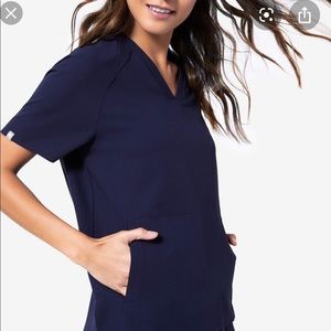 Women’s Navy Figs Kumba - Raglan Scrub Top